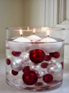 Adventi gyertyák, asztaldísz...