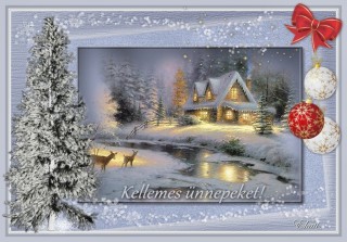 Kellemes ünnepeket!