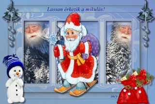 Lassan érkezik a Mikulás...