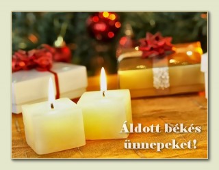 Áldott békés ünnepeket!