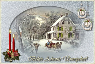 Békés Adventi ünnepeket...