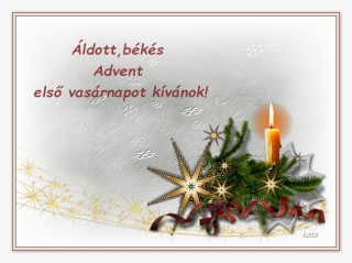 Békés adventet