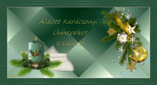 Áldott Karácsonyi Ünnepeket!